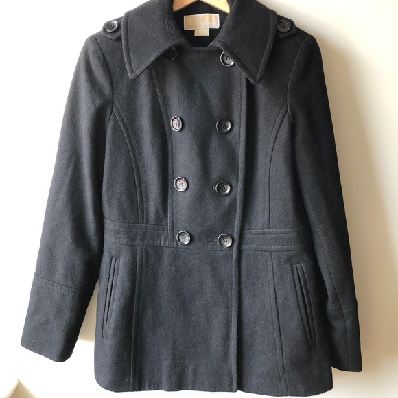 Michael Kors Double Breasted Pea Coat - Picture 1 of 6